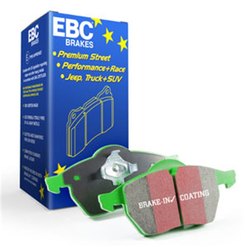 EBC 04-06 Saab 9-2X 2.0 Turbo Greenstuff Rear Brake Pads