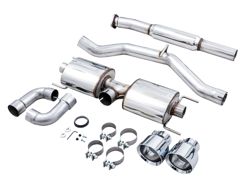 AWE Touring Edition Cat-Back Exhaust- Chrome Silver Tips