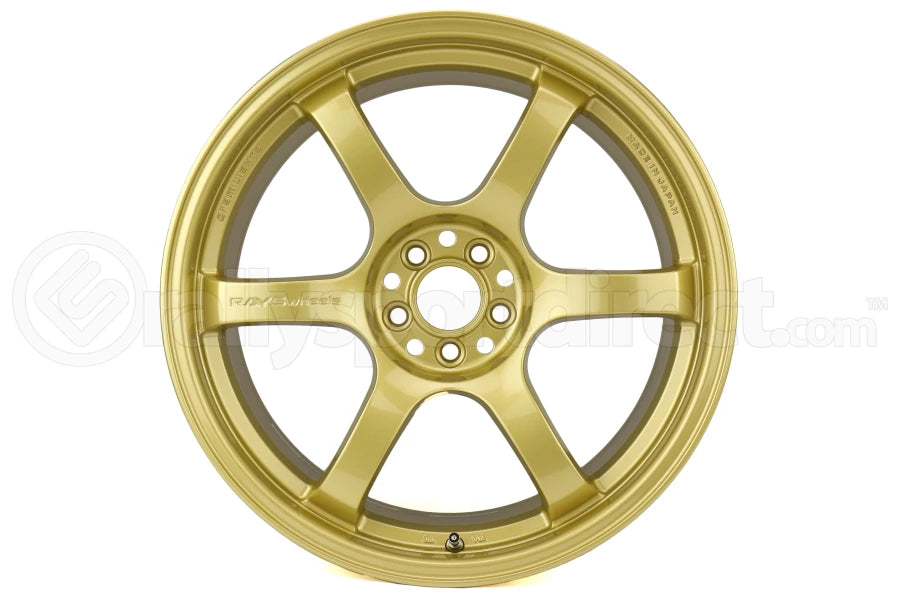 Gram Lights 57DR 18x9.5 +38 5-100 E8 Gold Wheel