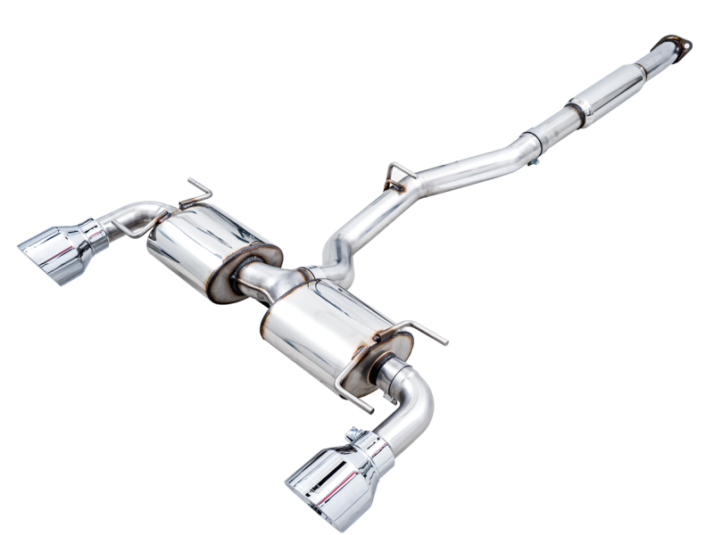 AWE Touring Edition Cat-Back Exhaust- Chrome Silver Tips