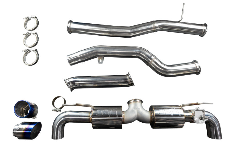 Injen Stainless Cat-Back Exhaust w/ Burnt Tips